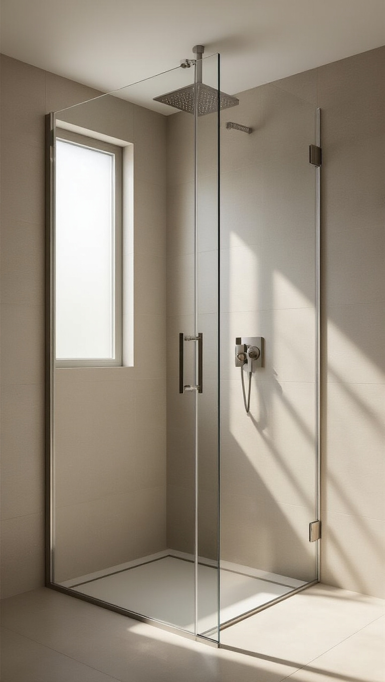 1. Embrace Minimalism with a Frameless Glass Enclosure