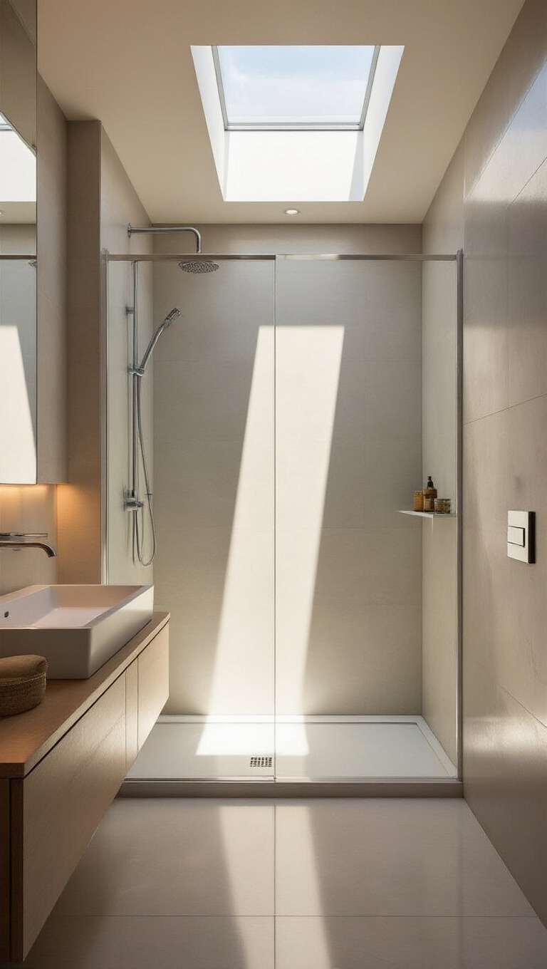 4. Maximize Light with Skylights and Reflective Surfaces