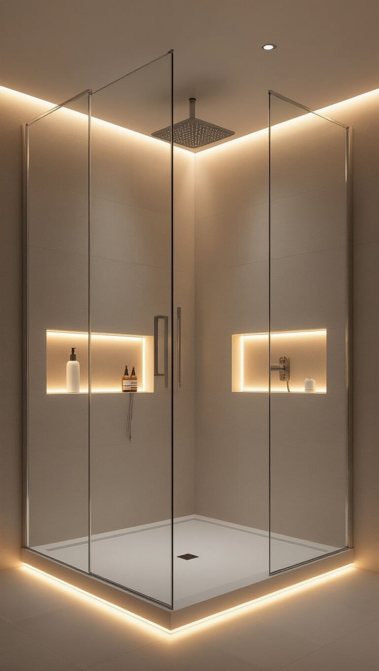 7. Illuminate with LED Accents