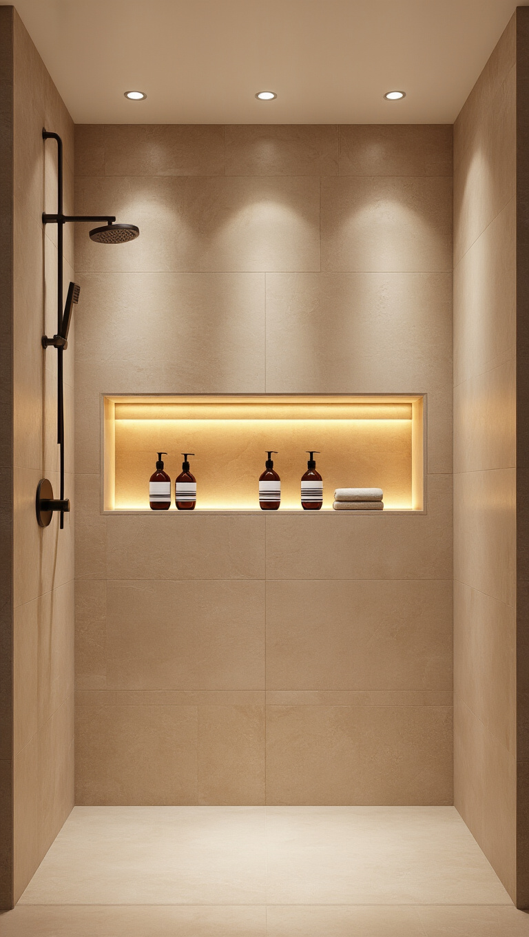 8. Elegance in Every Nook with Built-in Niches