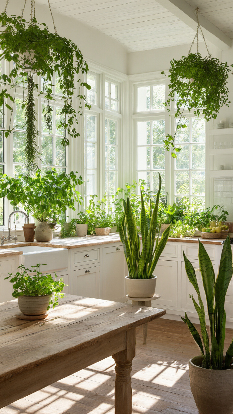 5. Go Green with Indoor Plants for a Fresh Ambiance